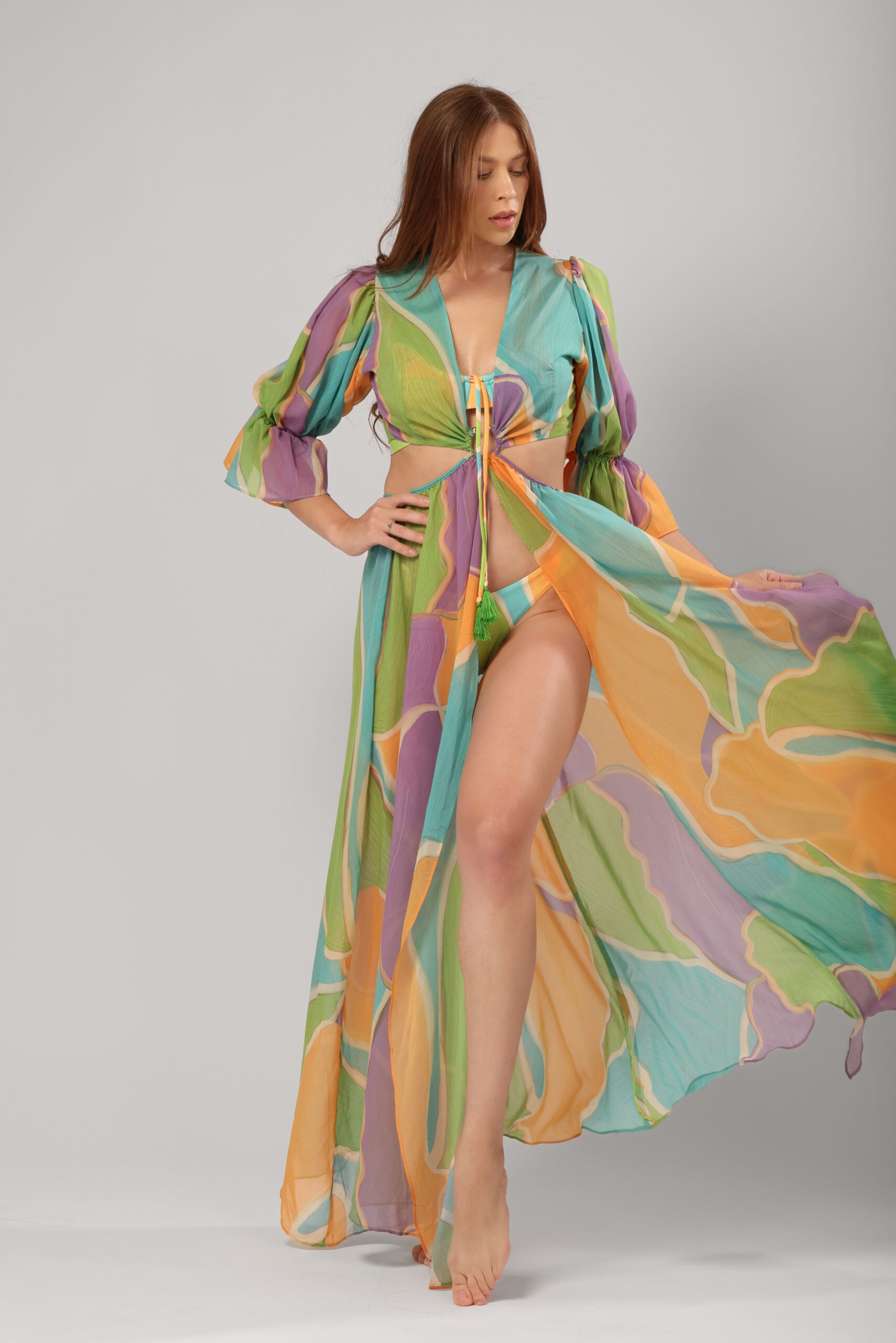FR  Vacance Chiffon 2033 Kimono