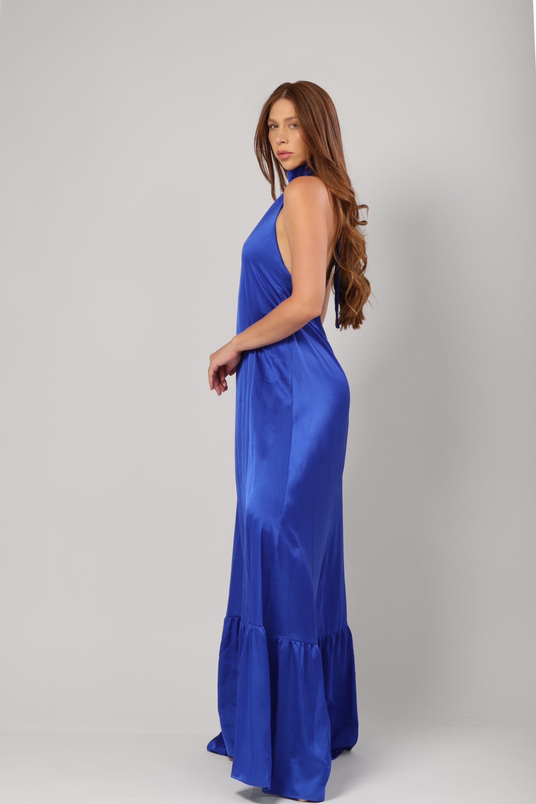FR Heaven Blue Long Dress