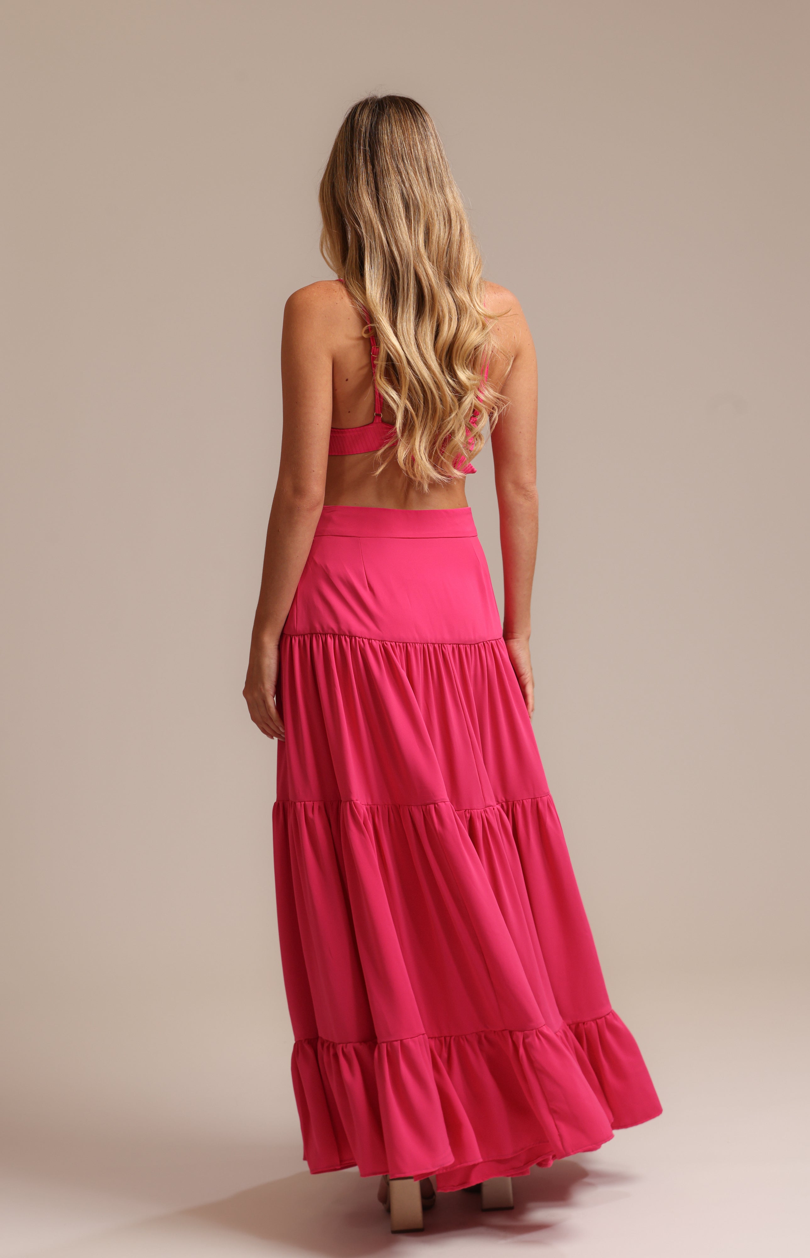 FR Bombshell Skirt Fucsia