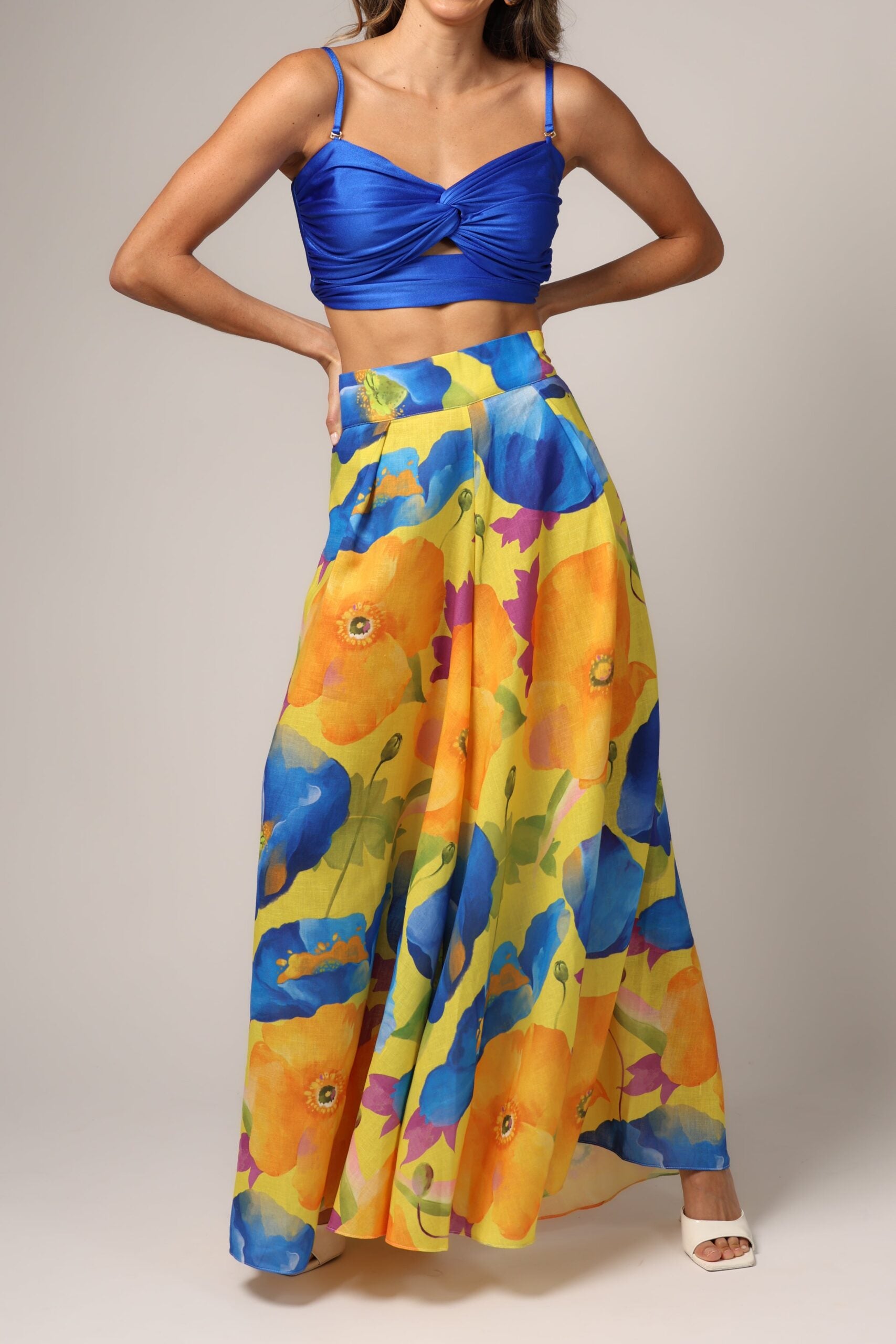 FR Azaleia Linen 1001- Palazzo Pant