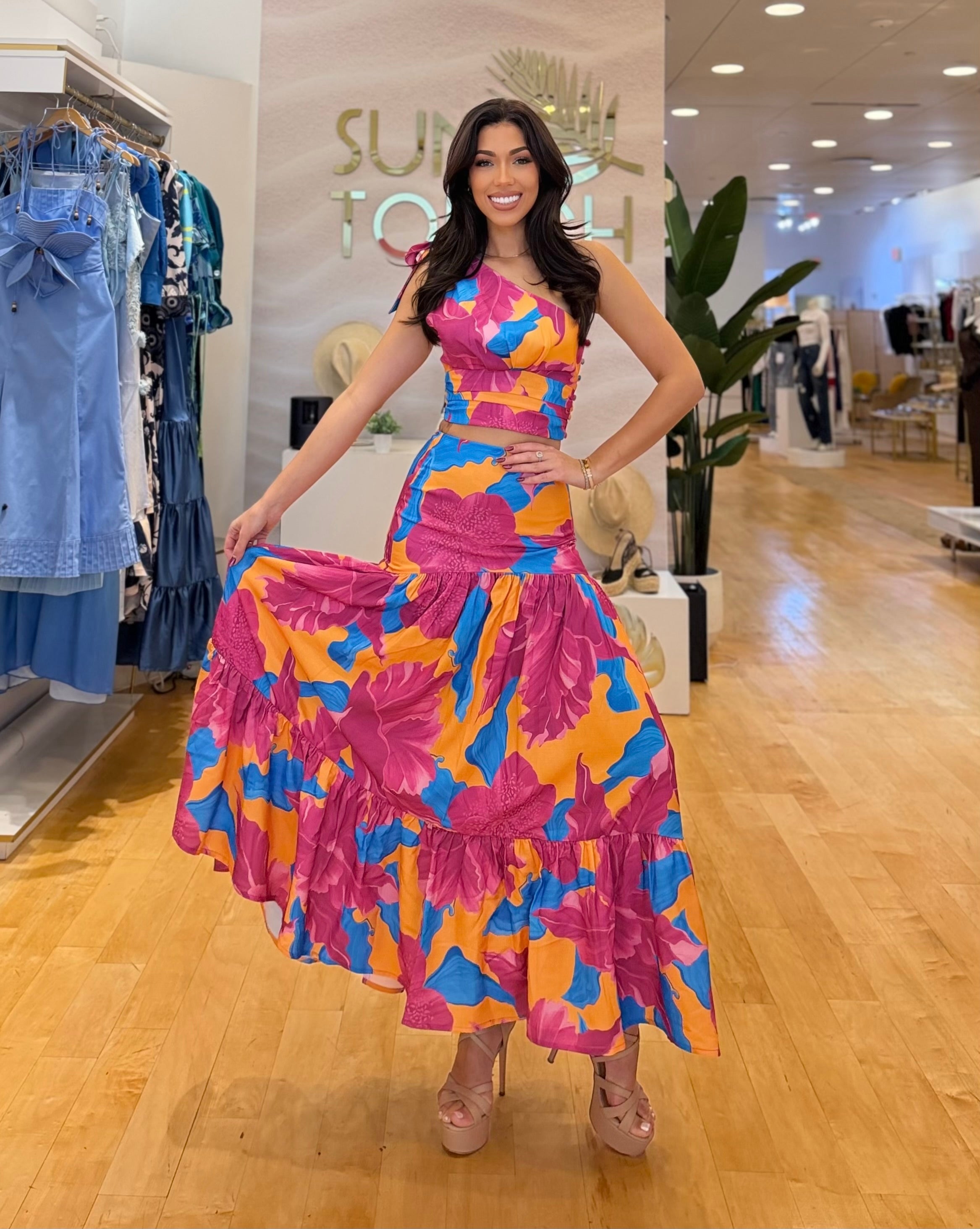 FR Exotic Flower Top