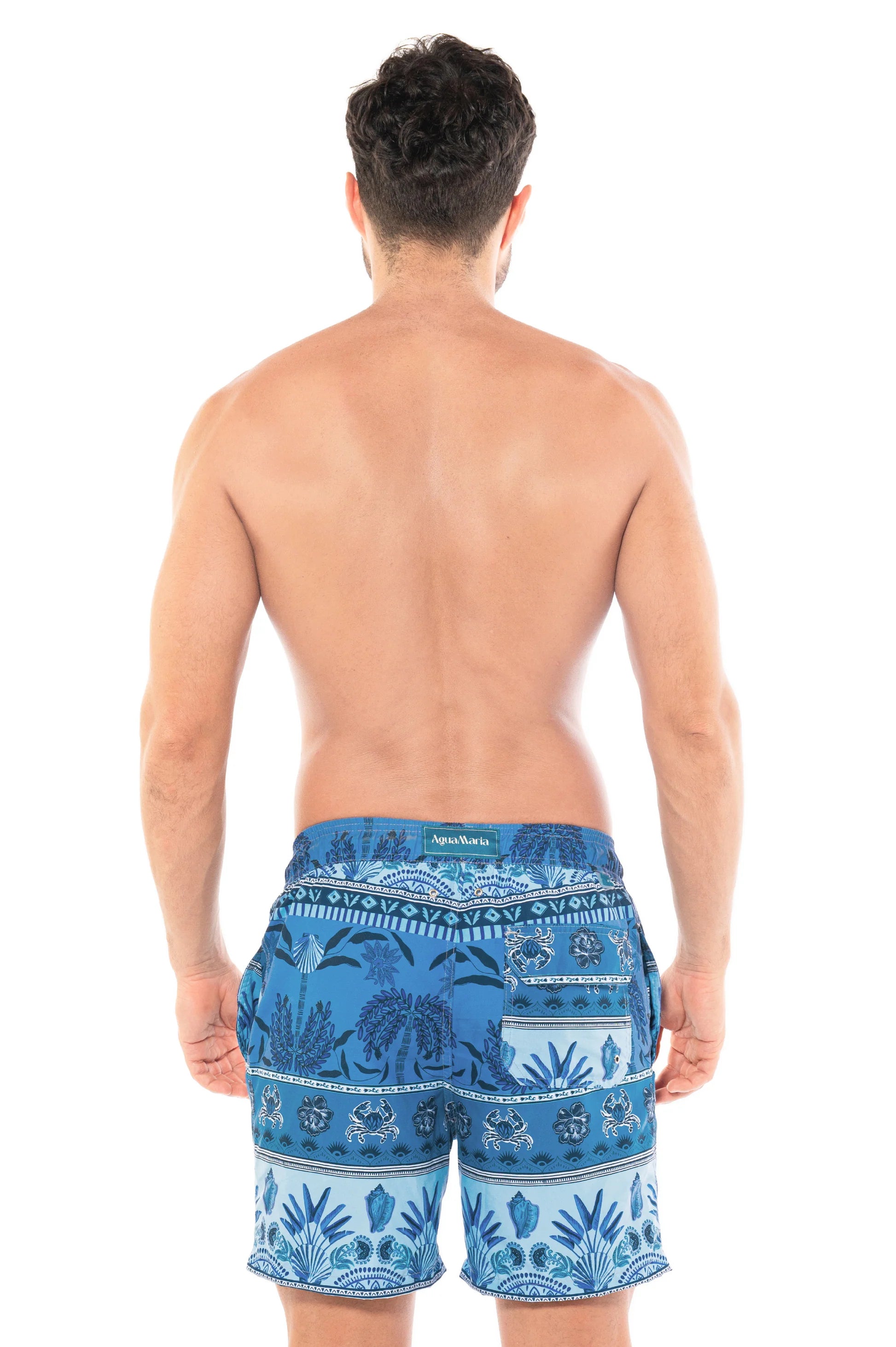 AM MEN'S TRUNK TROPICAL SKY