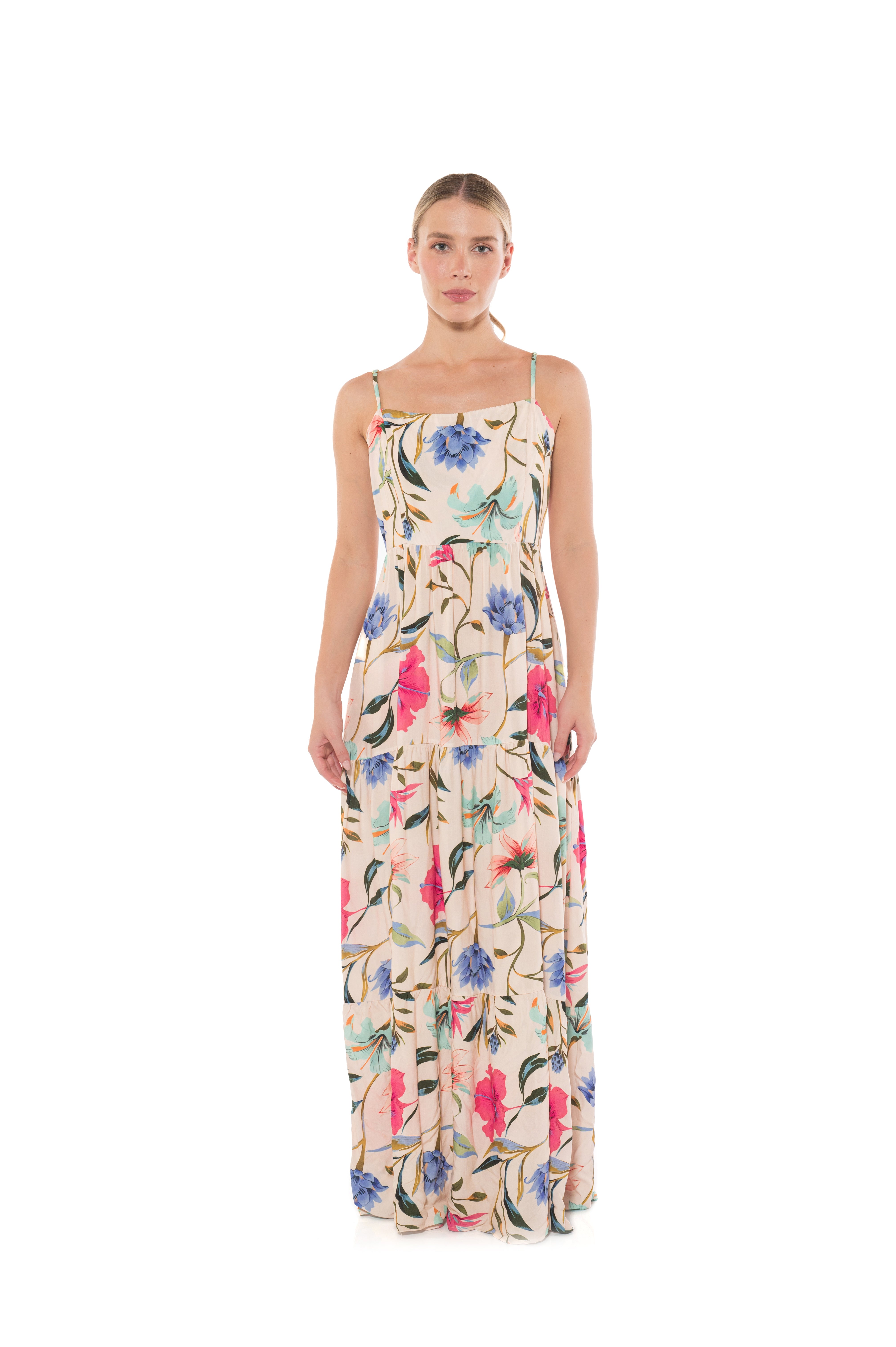 AM Azalea Dress Floral Paradise