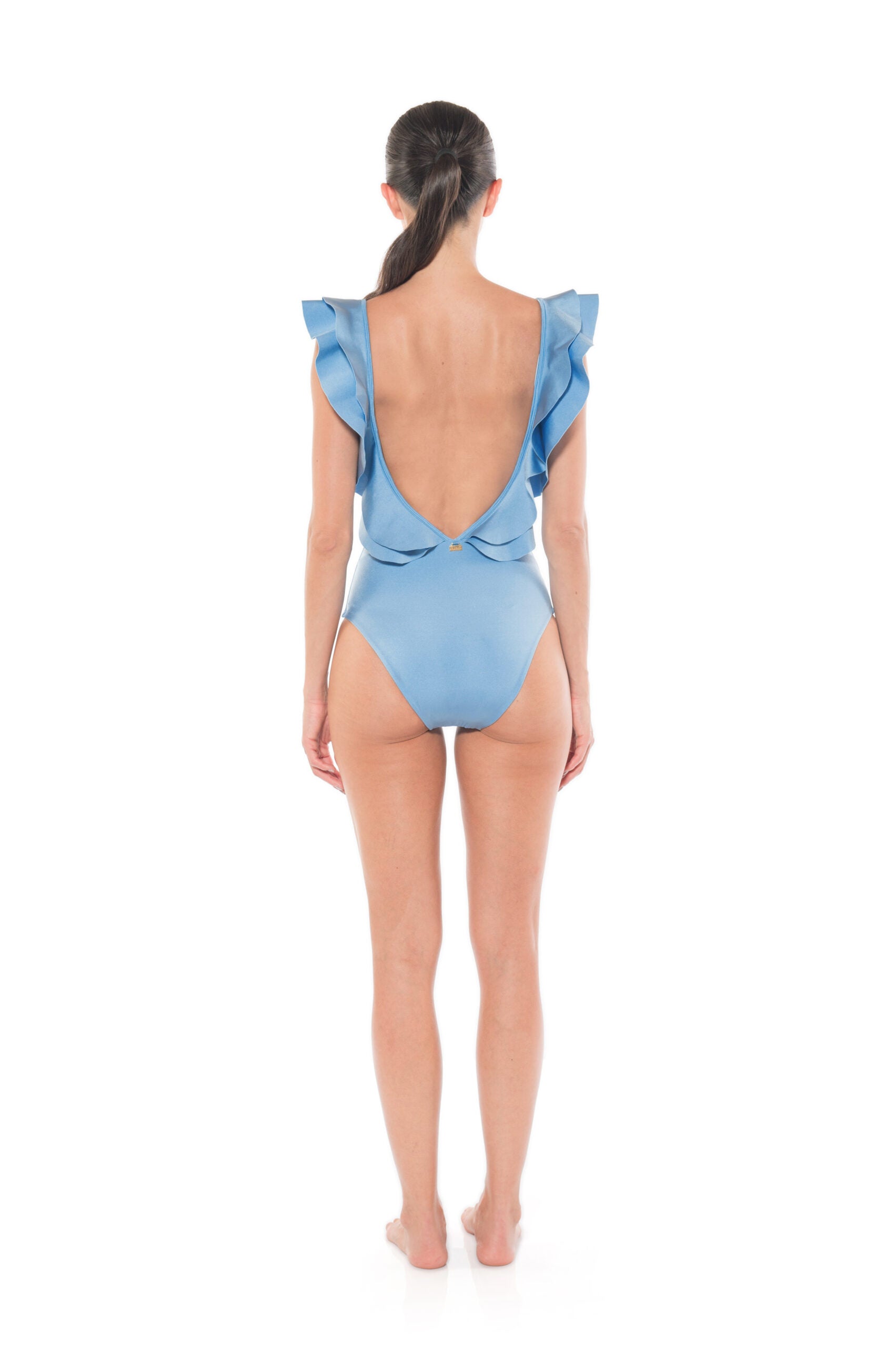 AM ELSA SKY BLUE ONE PIECE