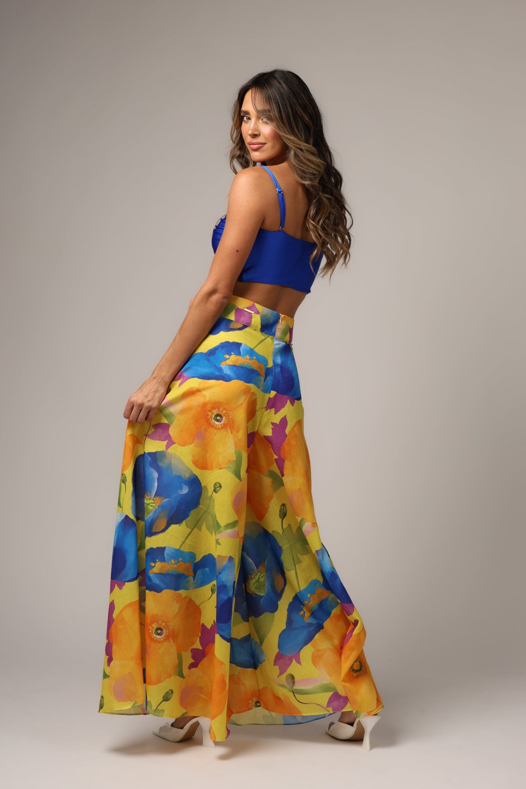 FR Azaleia Linen 1001- Palazzo Pant