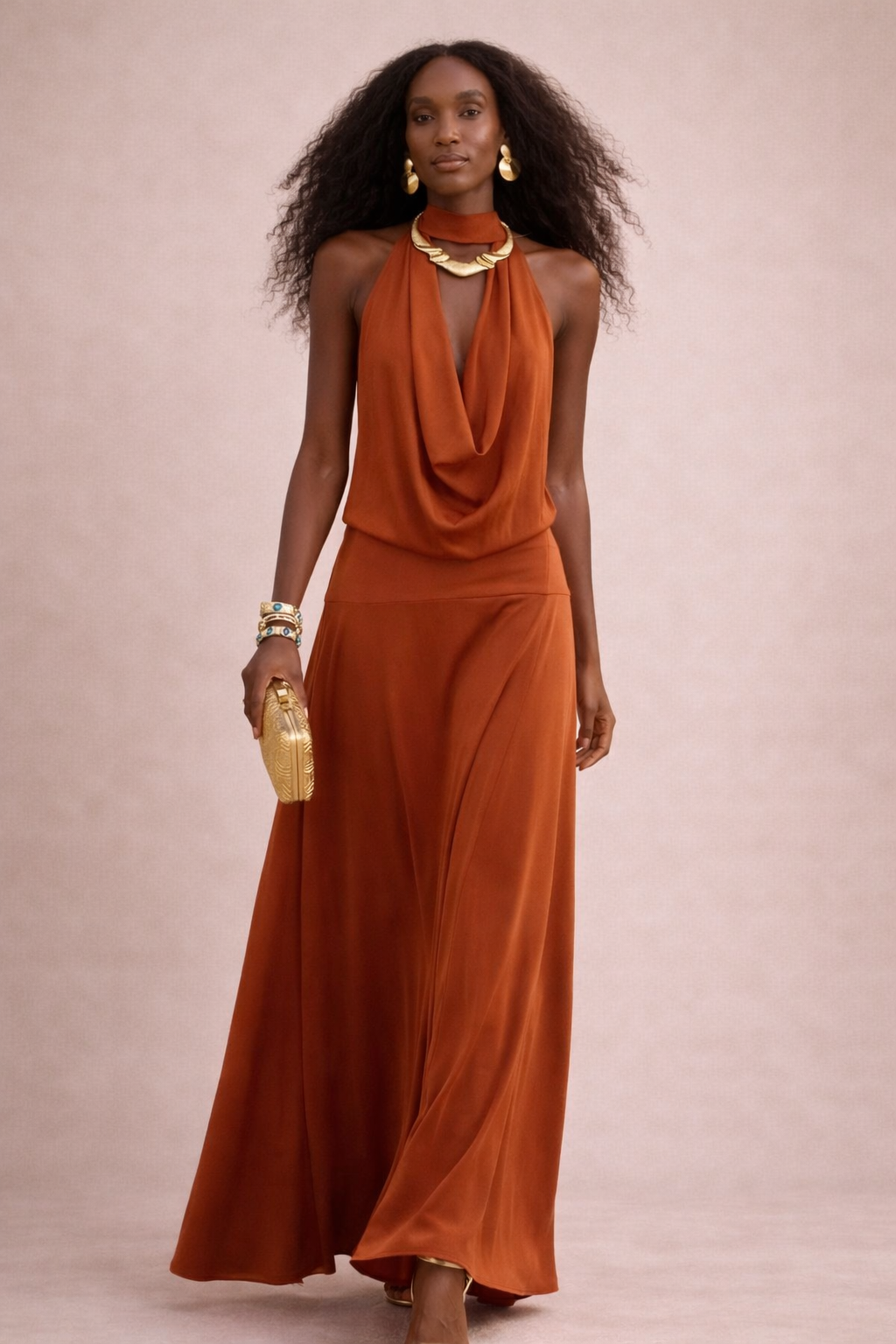 FR Aura Halter Dress