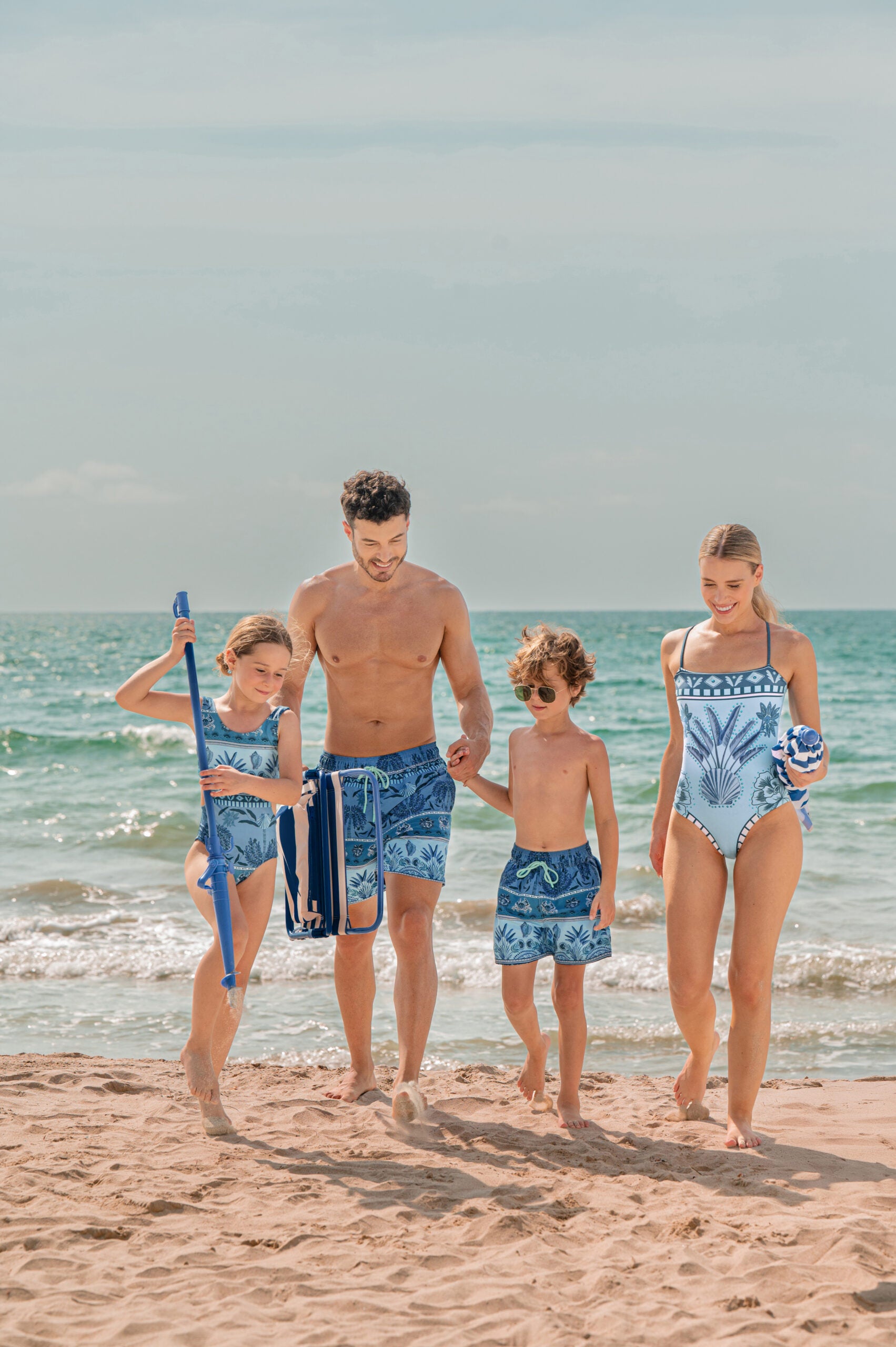 AM MEN'S TRUNK TROPICAL SKY