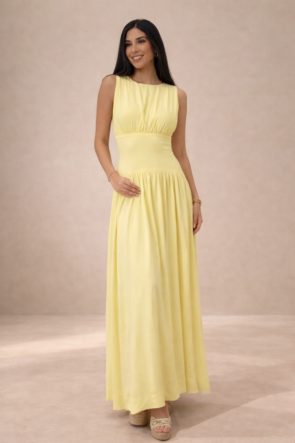 FR Alma Long Dress