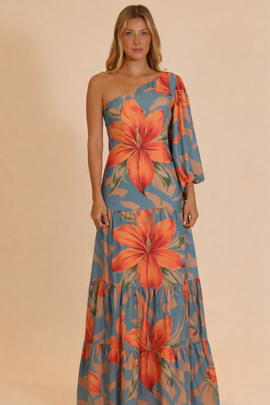 FR  Coral Bloom Dres