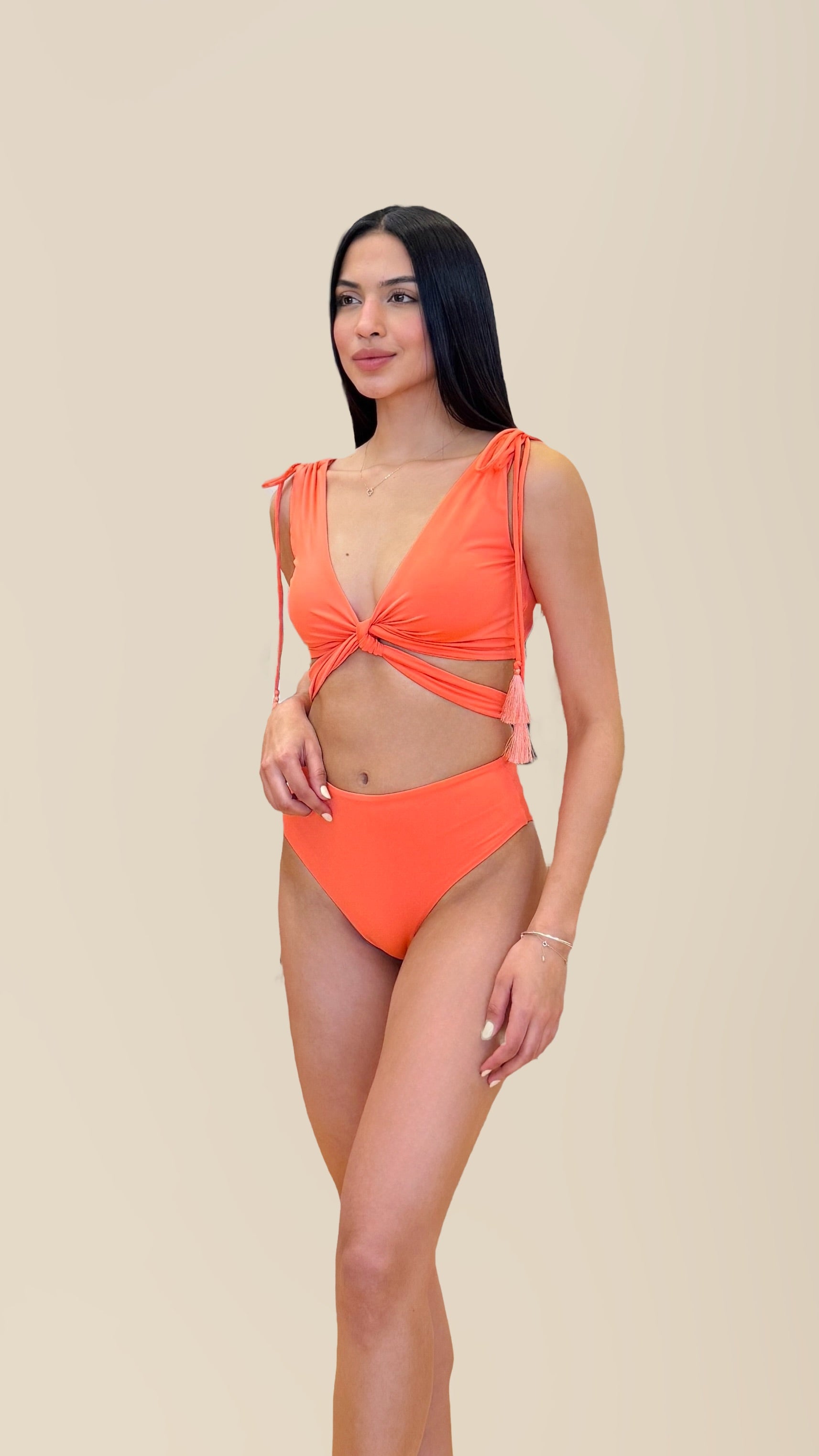 FR Bloom Coral 1102 Bikini Top