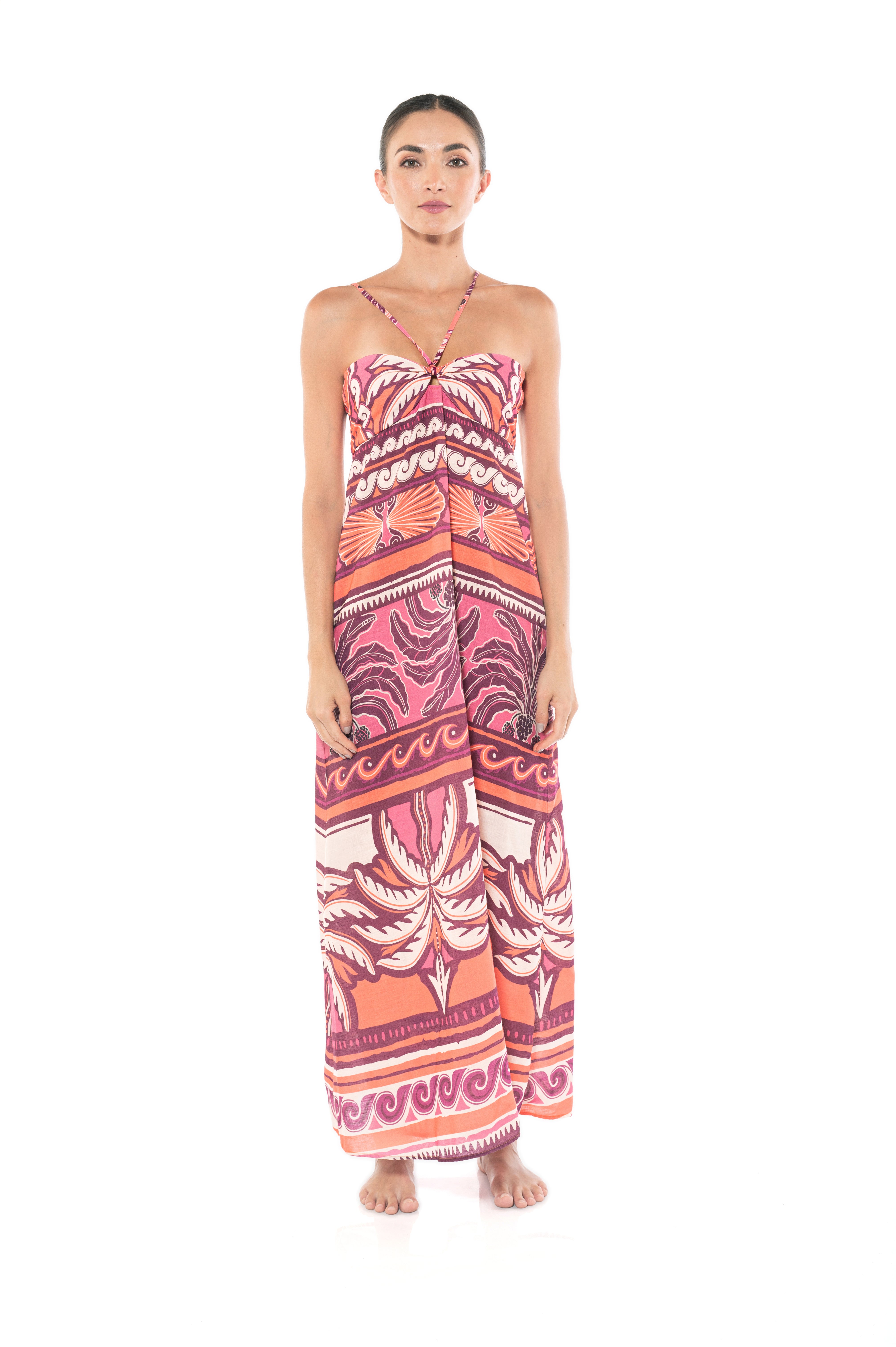 AM ISADORA Caribbean Life Dress