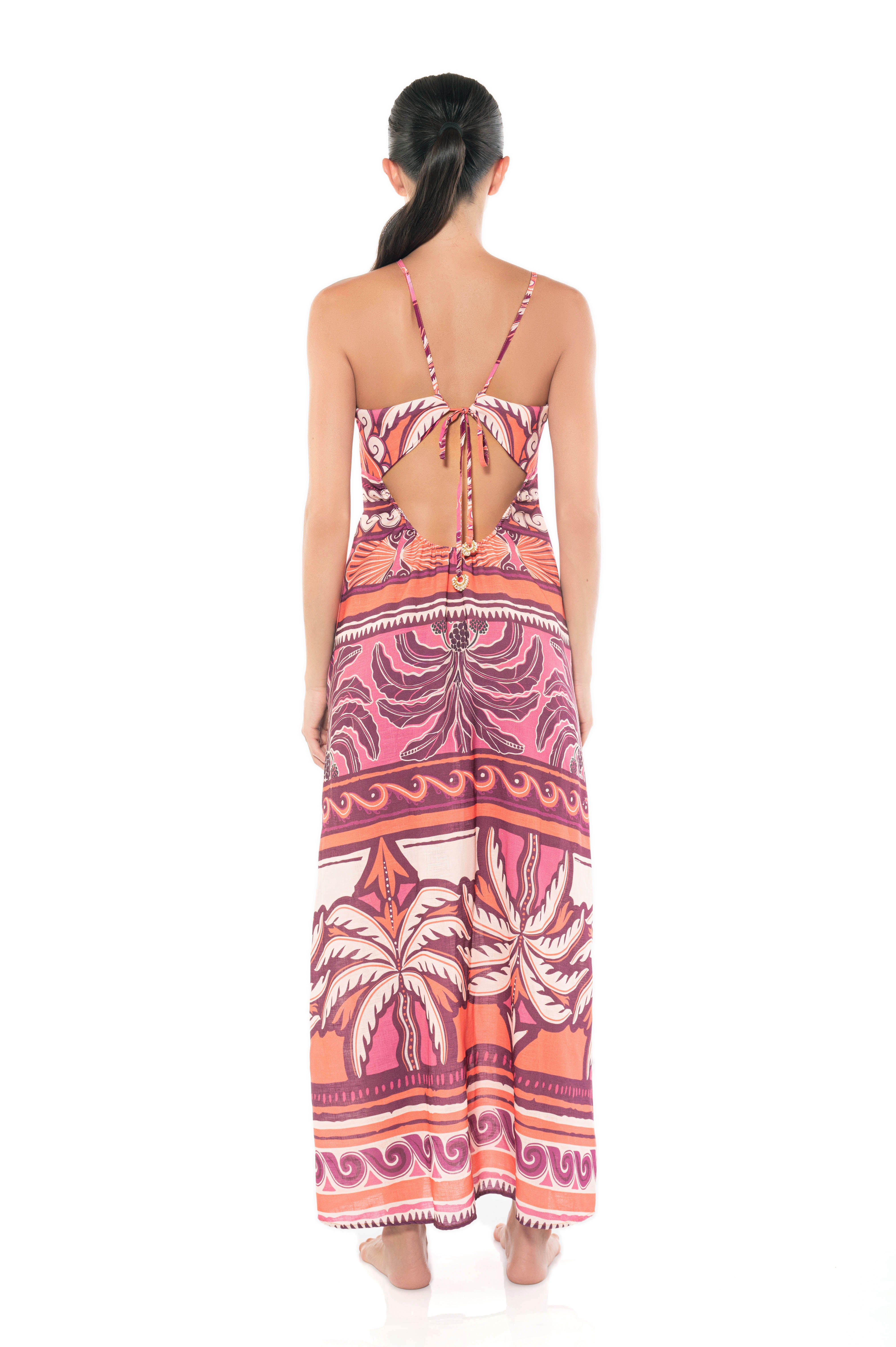 AM ISADORA Caribbean Life Dress