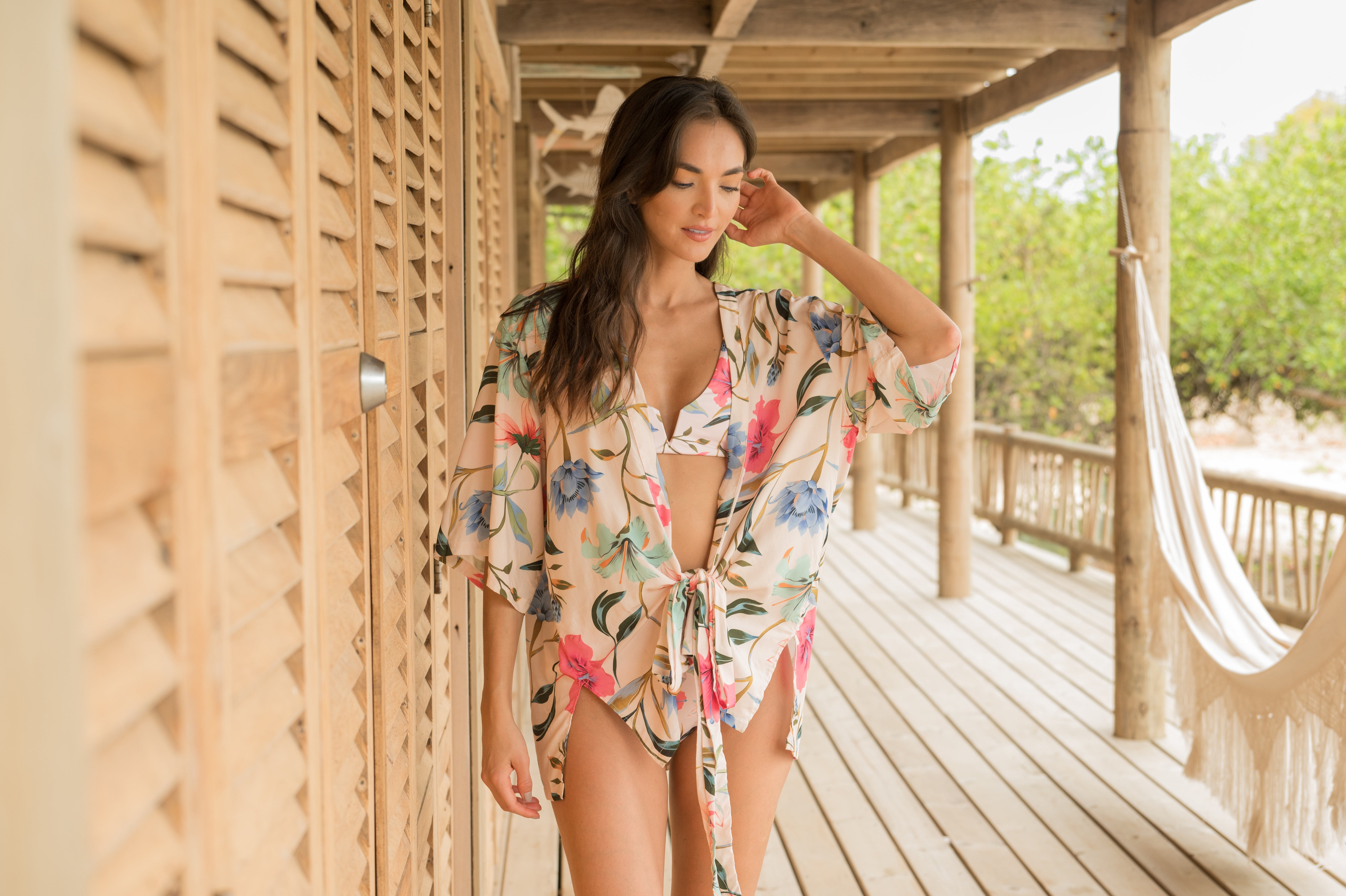 AM Soley Kimono- Floral Paradise