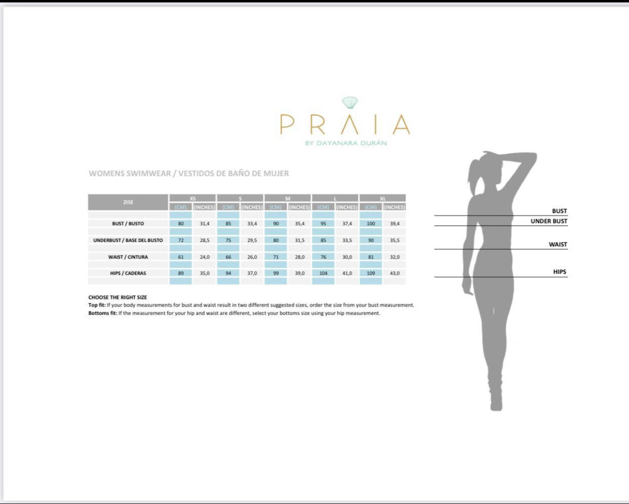 PR Bleue 0419 Swimsuit