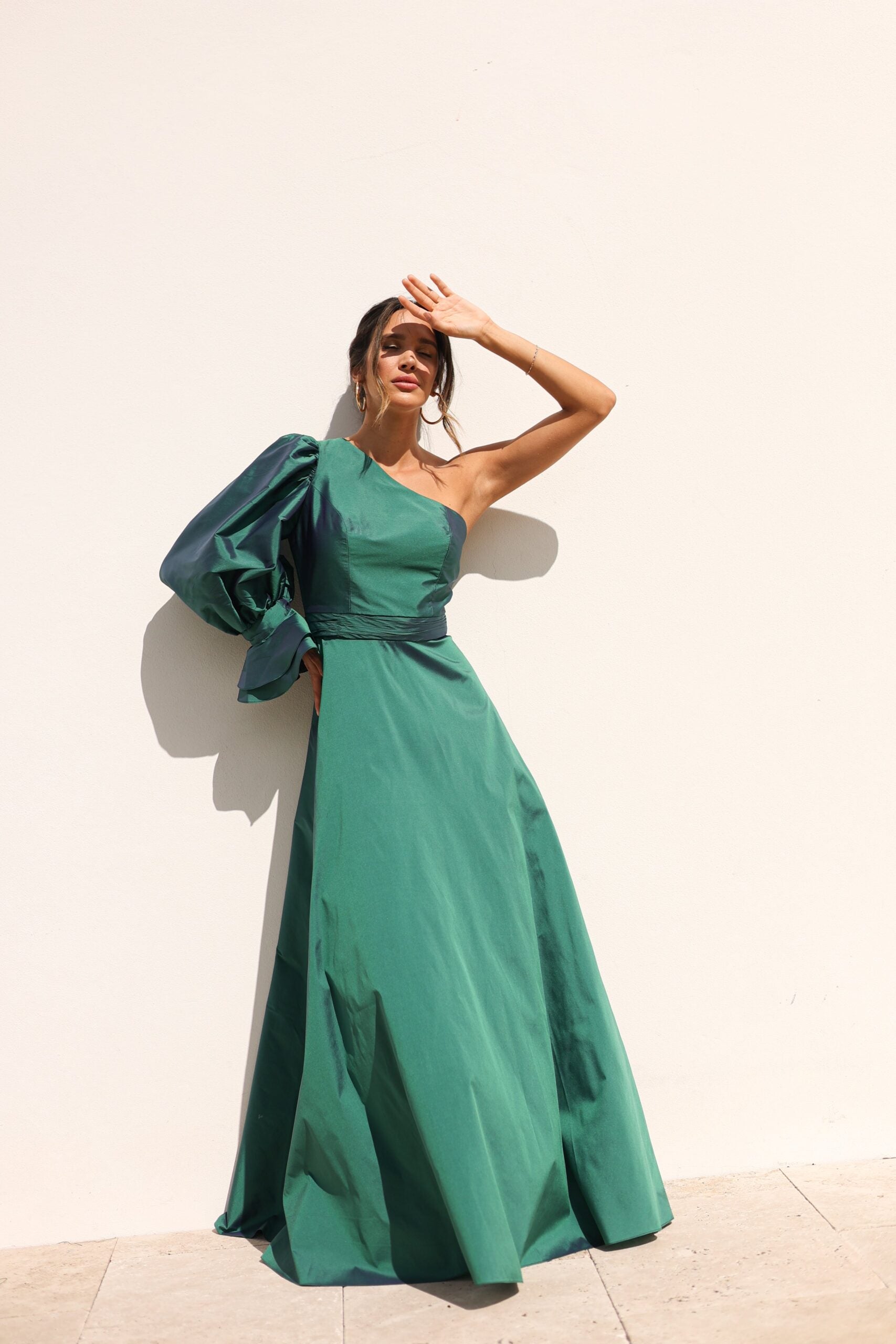 FR Liberty Green Long Dress